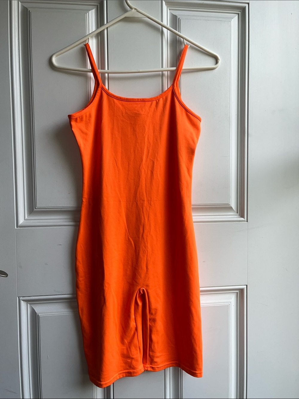 Roma Neon Orange Tank Top